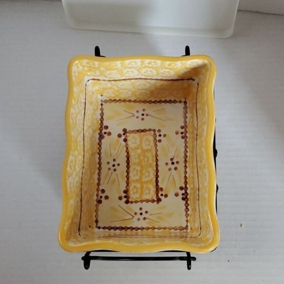 Temp-tations 1Quart Old World Ovenware Bakeware Cookware Casserole BAKING Dish - Picture 5 of 14